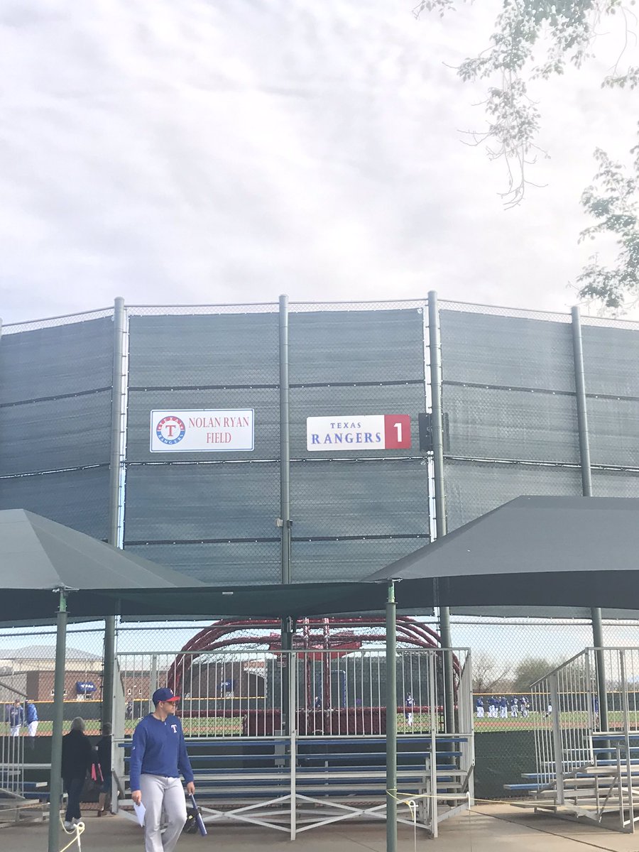 SSCampers's tweet photo. A few of the sights from Rangers spring training today. https://t.co/b3BQnyHk9Z