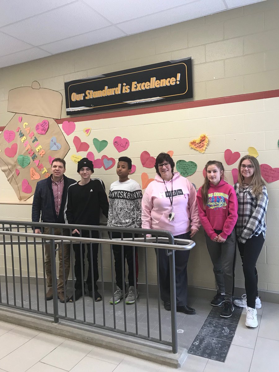 Had the opportunity to meet with these grade 8 leaders and hear about the work that they do each day to support their school community and serve as role models ⁦<a href="/CartierPs/">GE Cartier PS</a>⁩