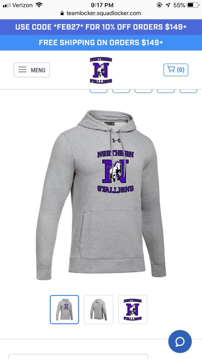 Team shop is up and running at northernstallionsbasketball.com! Go get your Northern Stallions gear today.