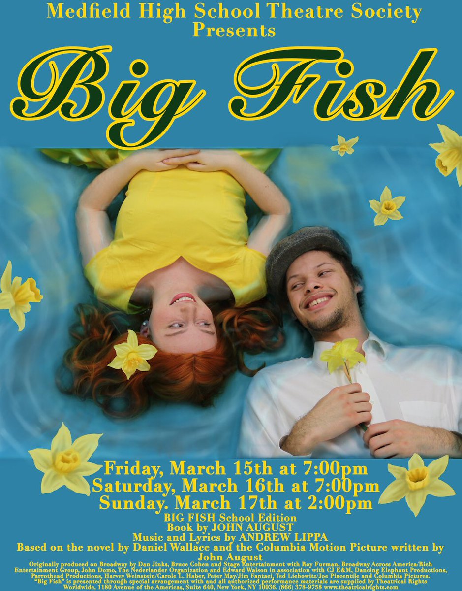 Think the poster is something?  You ought to see the show! 

Get your tickets now! 
medfielddrama.weebly.com/ordering-ticke…

Poster Created by: Katie Predella &amp; Amy Schubert