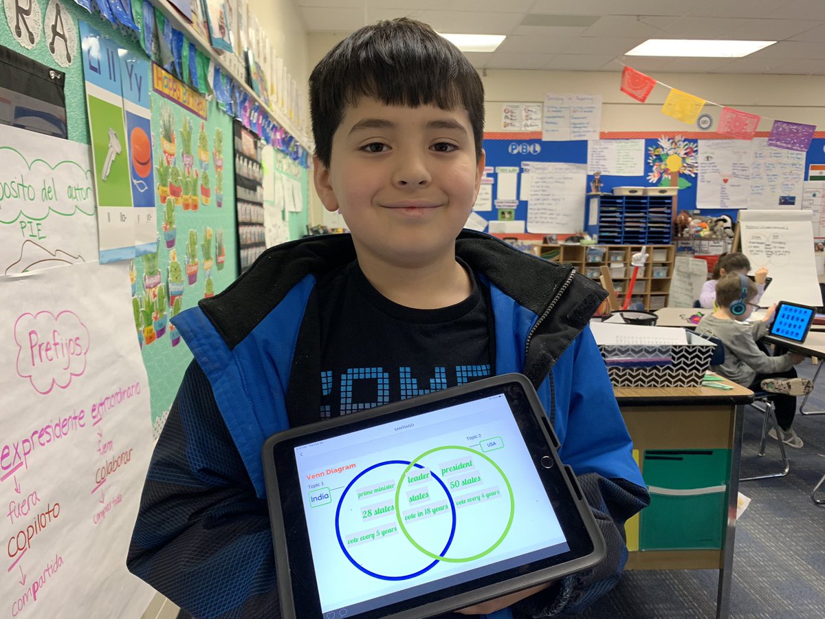 monicavazquezED's tweet photo. Loving our India & United States Venn Diagrams on @Seesaw. #CCSD93 @CCSD93 @RoyDeShane #worldcommunities #venndiagram https://t.co/vhy7e2uLcy