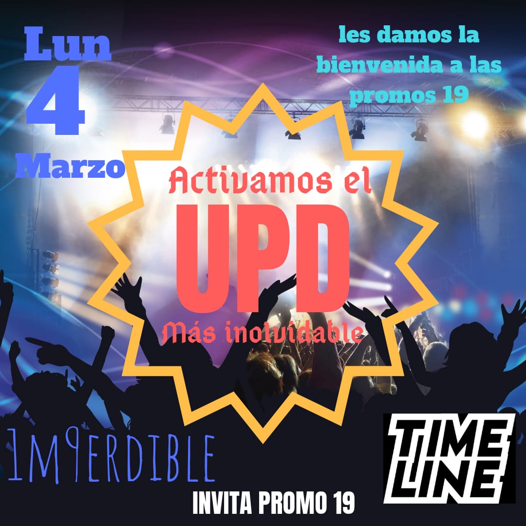 Promo__19's tweet photo. LLEGÓ LA 1⃣9⃣ LLEGÓ LA FIESTA 🎉 LLEGO EL UPD 🎓 https://t.co/zqEuxk0RAB