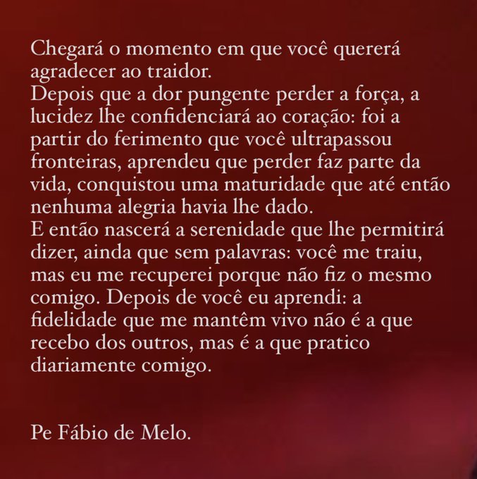 Ver imagem no Twitter