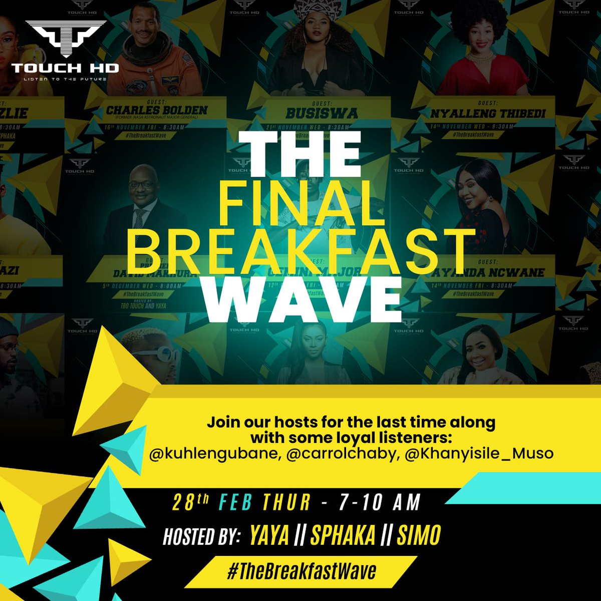 sphaka_n's tweet photo. #TheBreakfastWave is live right now on @TouchHDOnline https://t.co/3xW8dLkapa