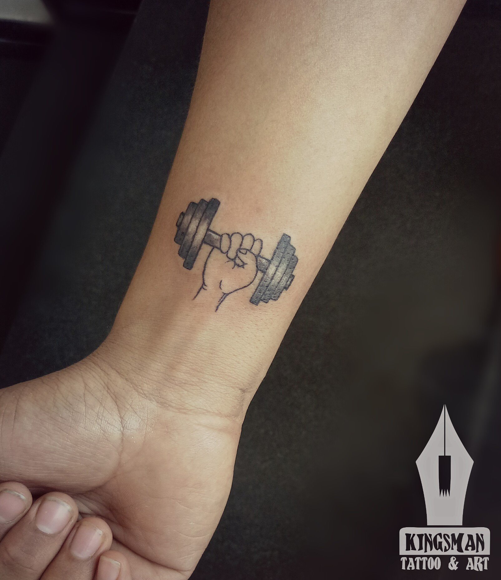 Details more than 68 gym tattoo images best in.cdgdbentre