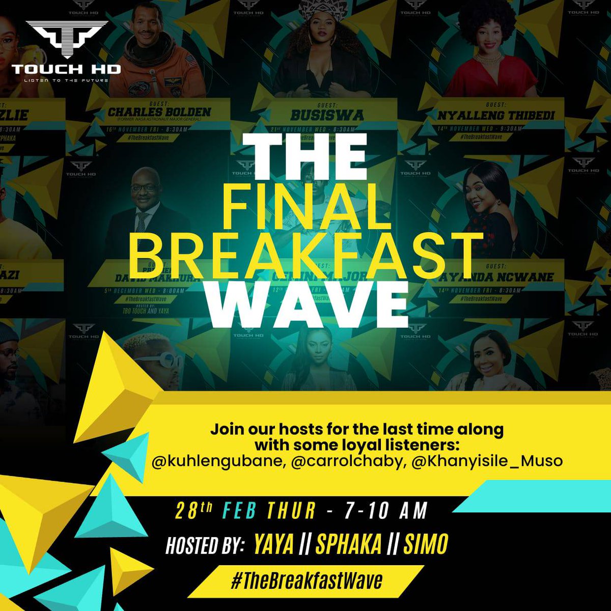 TheTouchdown326's tweet photo. Its the last day of #TheBreakfastWave and we want to hear your favorite moments.
Let us know what was your highlight on #TheBreakfastWave.
#WavesDontDie
#EpicContent
#TouchHD https://t.co/uf312YU9FD