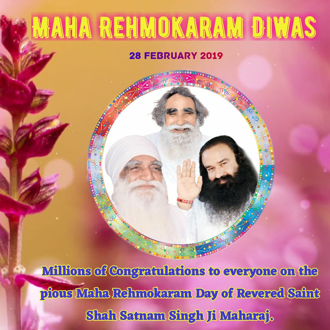 NavtejNsi's tweet photo. #GuruGaddiDiwasOfShahSatnamJi
Saints are blessed souls who incarnate on this earth to provide the true knowledge of life to mankind, without asking for anything in return, and certainly not for money. They form the basis of spirituality and religion.
@Gurmeetramrahim https://t.co/iNwHMg0OEv