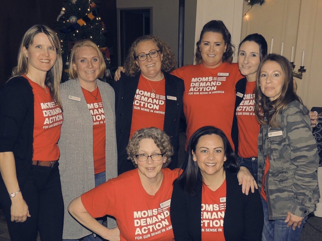 SairaCSU's tweet photo. Summer 2018: I joined @MomsDemand and started advocating for better gun safety laws in Colorado.
Fall 2018: I helped elect a #GunSenseMajority in the House
2019: The #GunSenseMajority passed the first major gun safety bill through the House in 20 years, #HR8.
2020: Just you wait! https://t.co/cUMYqQnXBZ