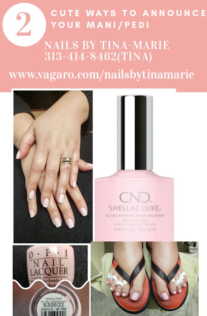 only1tinamarie's tweet photo. When your client have nice hands and feet they make me look good. #shellacluxe #opipolish #vagaro #nailsbytinamarie #google #googlemaps #waze #marketing #brandingmyself #newclientswelcome #allthingslivonia #r https://t.co/K2J8MpDgOc