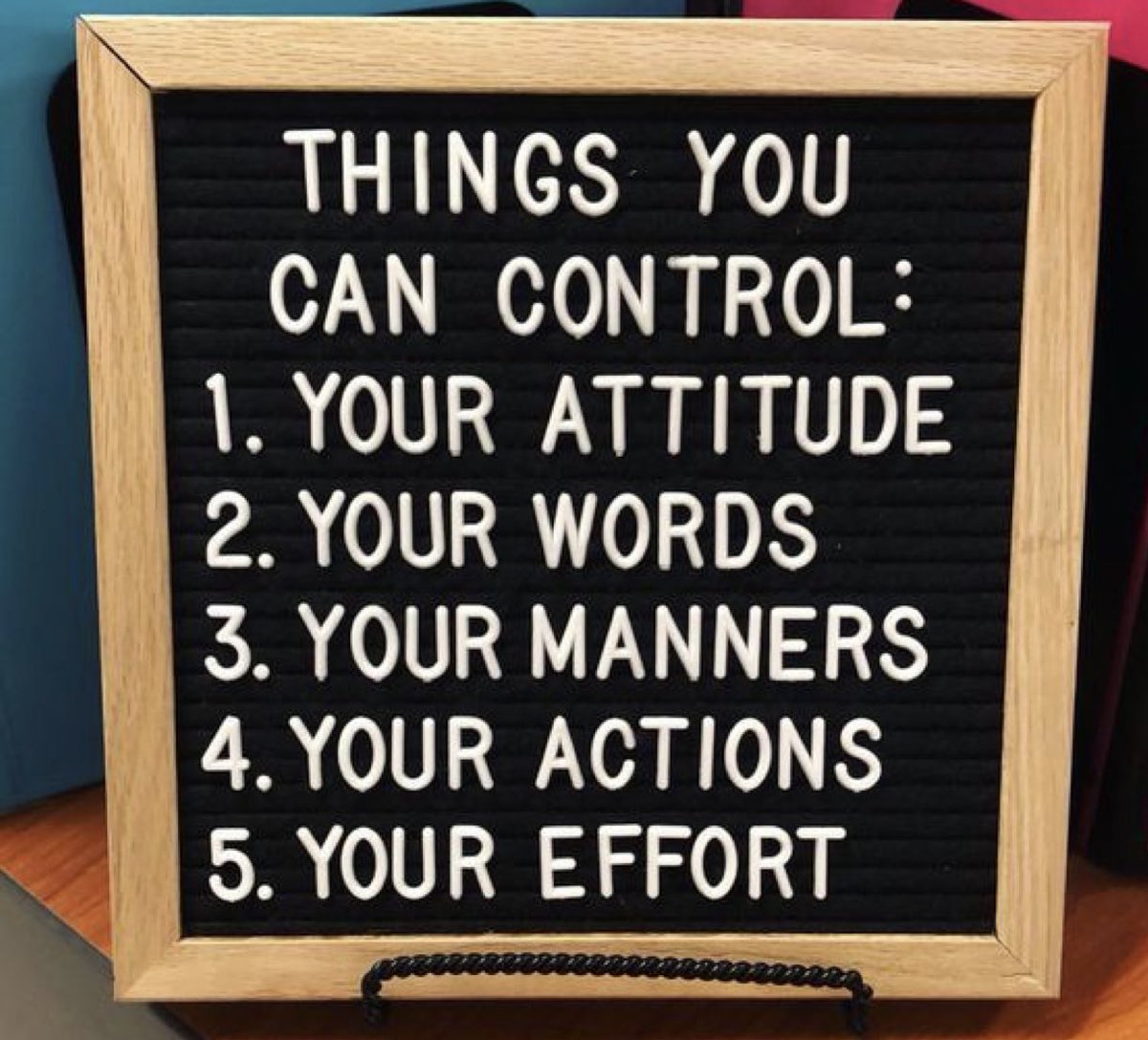 Don’t spend your time and energy on the things you can’t control instead focus on the things you can! #Ambassador