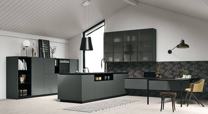 groupeuroprojec's tweet photo. Totally in love 🖤 with this kitchen!  #miami #miamikitchen #miamibeach #sunsetharbour #madeinitaly #homeremodeling #southbeach #vueatbrickell #black #grey #elledecor #kitchendesign #kitchengoals #kitchen #island #lovewhatyoudo #luxury #kitchen #remodel #realestate #organization https://t.co/yDLL2zbNdW
