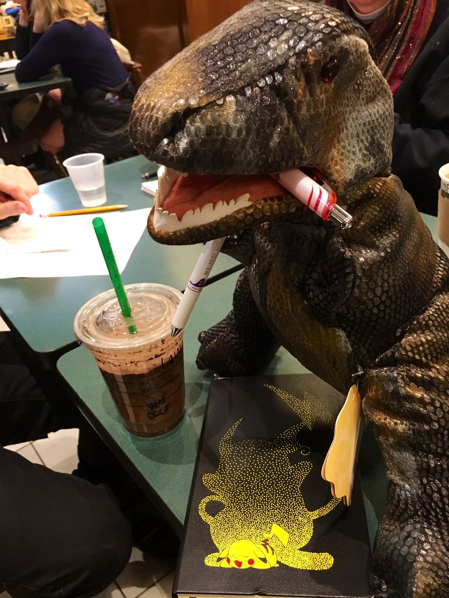 gregoriansinger's tweet photo. Great board meeting last night; we even had a special guest!
Meet T-Rex 🦖 (short for Tenor-Rex)
#choirlife https://t.co/CSfoHbqrGm