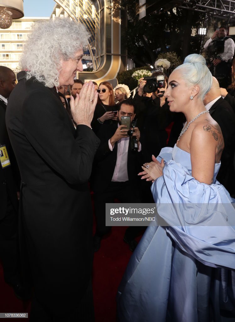 joemazzy's tweet photo. Get someone who looks at you the way Brian May looks at Lady Gaga https://t.co/ms48mHLpFJ