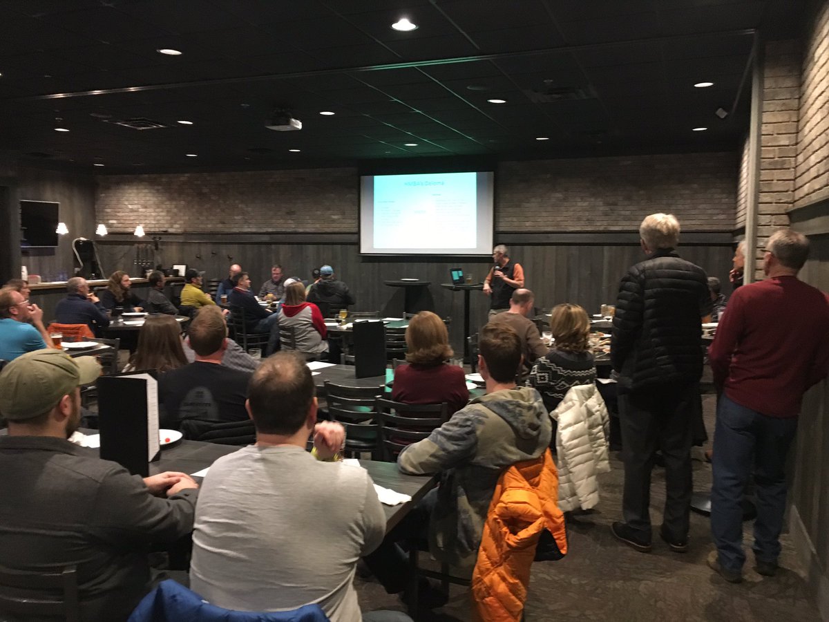 HMBA_IN's tweet photo. Great night with some of our HMBA Members and friends at the HMBA Annual Meeting! We truly appreciate all of your commitment and dedication to helping us build and maintain trail in Indiana! All of you rock!! https://t.co/Jqd6usfo1i