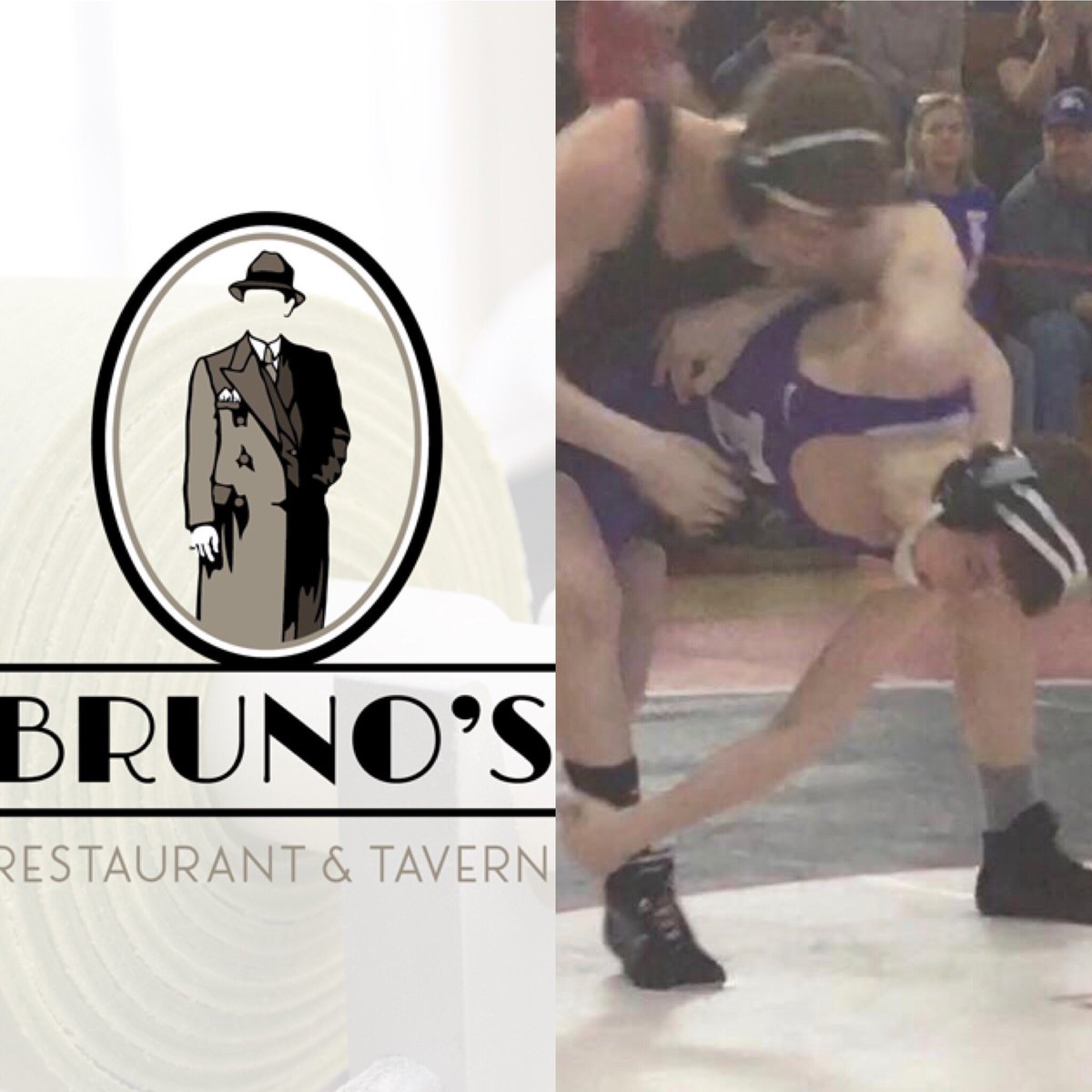 Come to Bruno’s Restaurant from 5-9pm on Wed., 3/20 and help fundraise for Deering Rams Wrestling!  A portion of the proceeds from Dine-In Food Sales will go to our program to help purchase equipment and supplies for our kids!  GO RAMS! #ramsurgam @DeeringAthletic