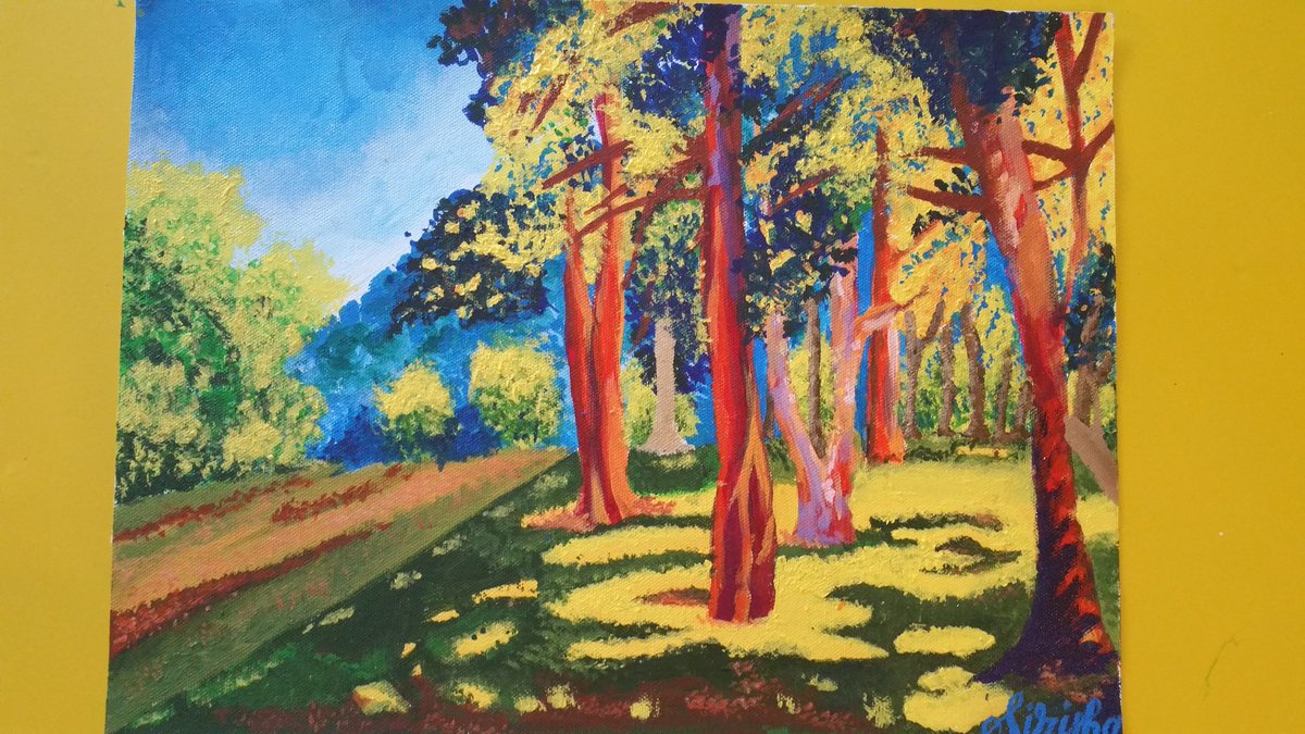 theartacademy1's tweet image. Amazing artwork by our student
Beginner to Advanced Painting Classes for all ages | Call 9177066499
#painting #artclasses #hobbyclass #creativeideas #art #artist #artclassesforadults #summercamp #summerart #artschool #secunderabad #trimulgherry