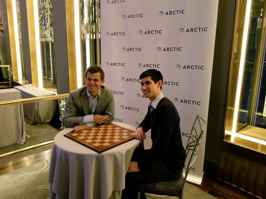 It was an absolute honor to get destroyed by Magnus Carlsen in a game of chess today!