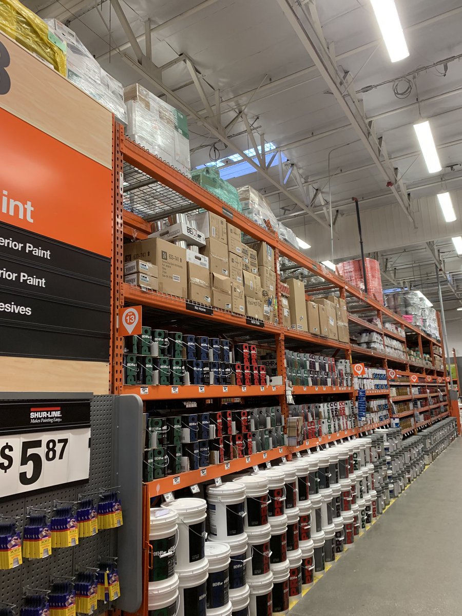 D24Peter's tweet photo. Great Job Lorenzo and Speedy on a Great Overhead Organization in D24 Paint. I really appreciate all your hard work https://t.co/4Oxb8A2ooe