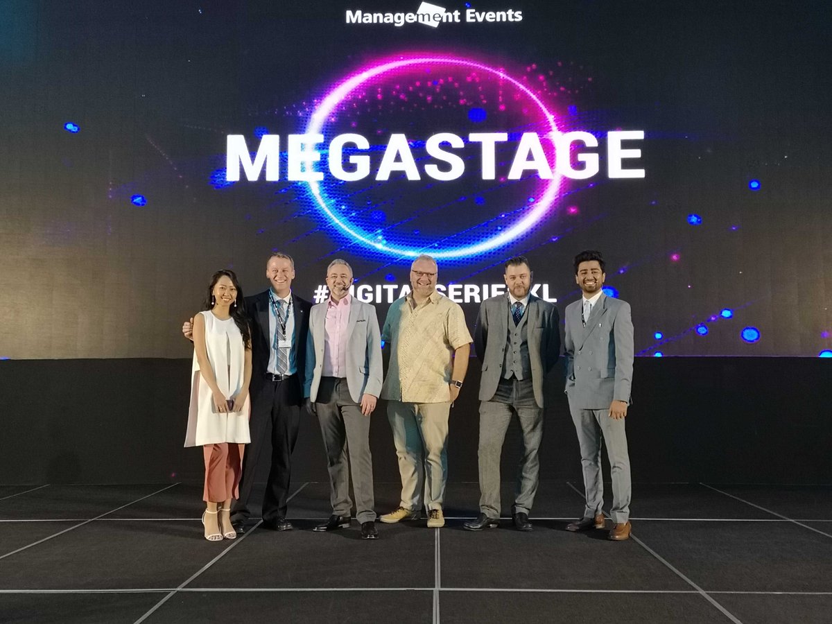 MEgroup_Asia's tweet photo. #MEGASTAGE speakers at #DigitalSeriesKL with @skytland, @Neal_X, @WarrenKnight & Tony Sales!
#HR #ManagementEvents #BusinessMatchmakers #b2b #digitalization https://t.co/0r8BOltqI5
