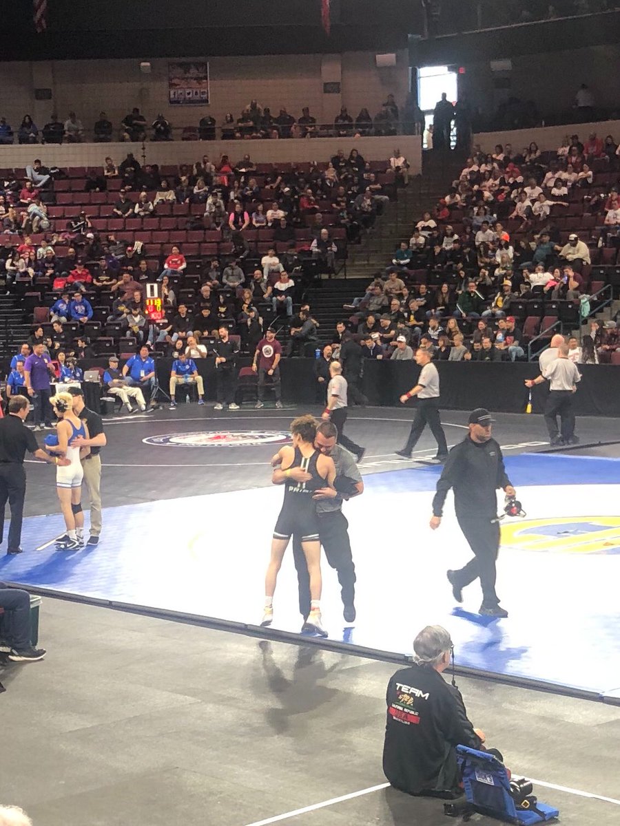 pitwrestling's tweet image. These are the moments we work so hard for.They come and go so quick but the bond this team has will be with the Pitman family forever.CCAL Champions,D2 Dual Section Runner Up,D2 Indiv. Section Runner Up, 6 to State, Izzy 3rd and Lilly State Champ #pridestrong #recordbreakingyear