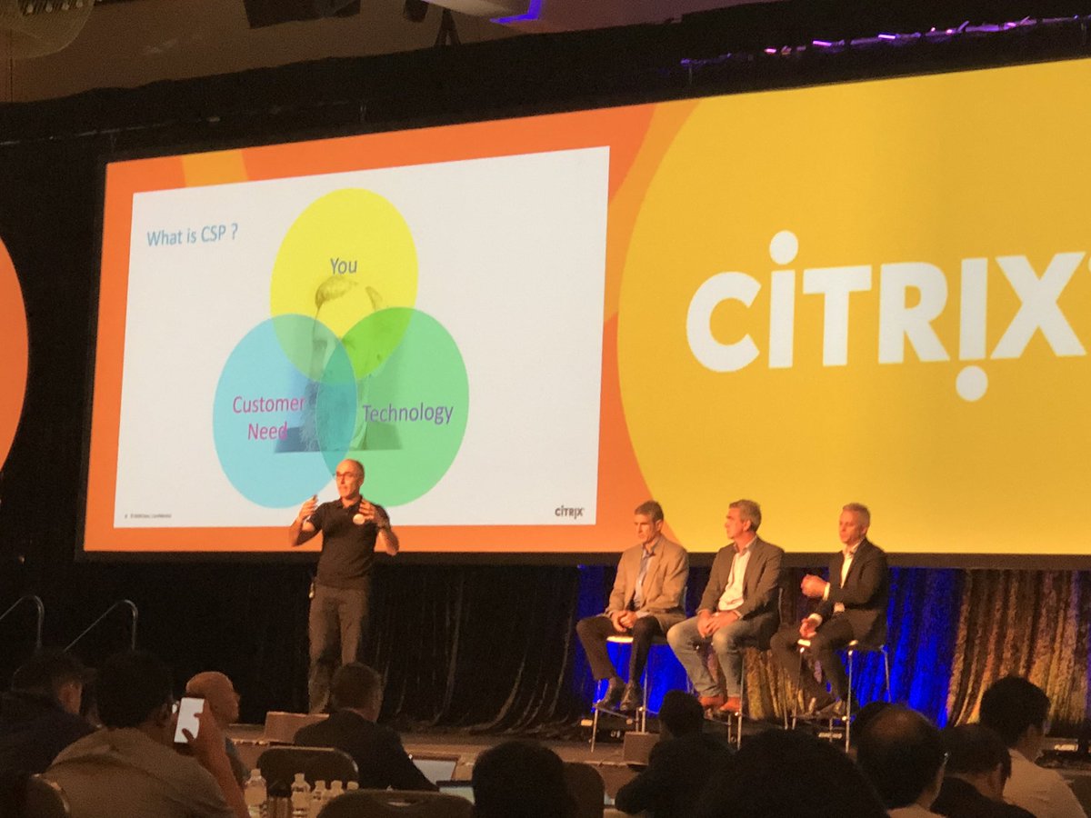 EdenStafford's tweet image. Carlos Blanco and @pbocquet rocking the stage at #CitrixAPJPC showing how @Citrix partners can leverage the fast growing @CitrixCSP program to drive greater revenue and better meet customer needs