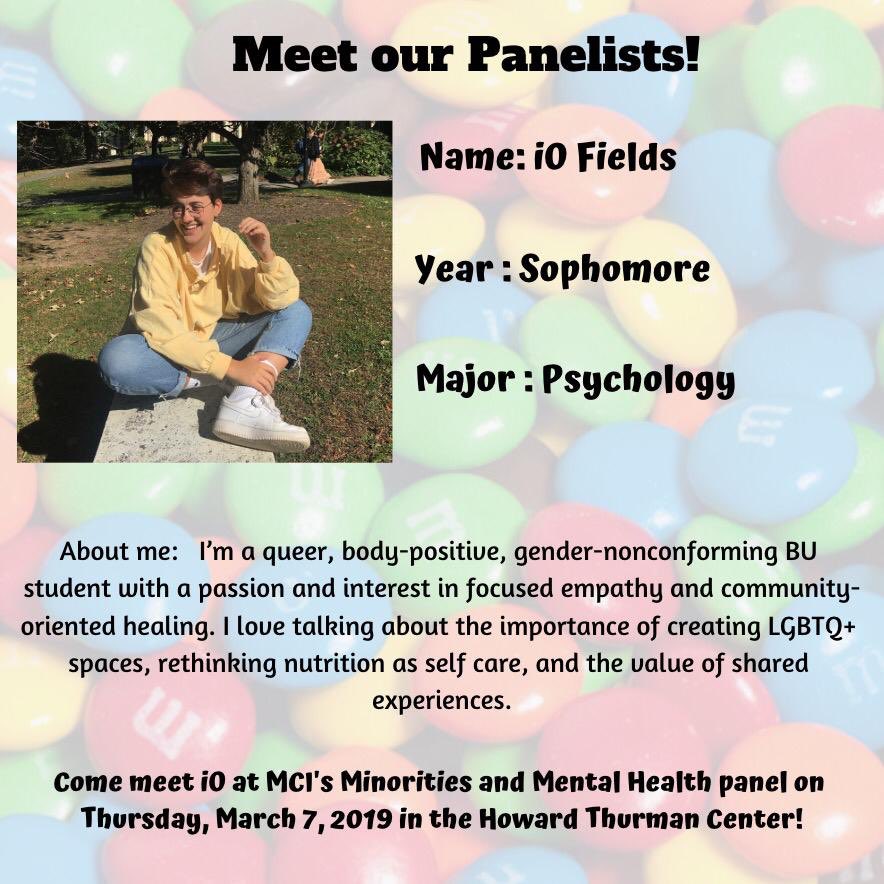 bu_mci's tweet photo. Meet our first panelist ! https://t.co/J1u7wRixtg