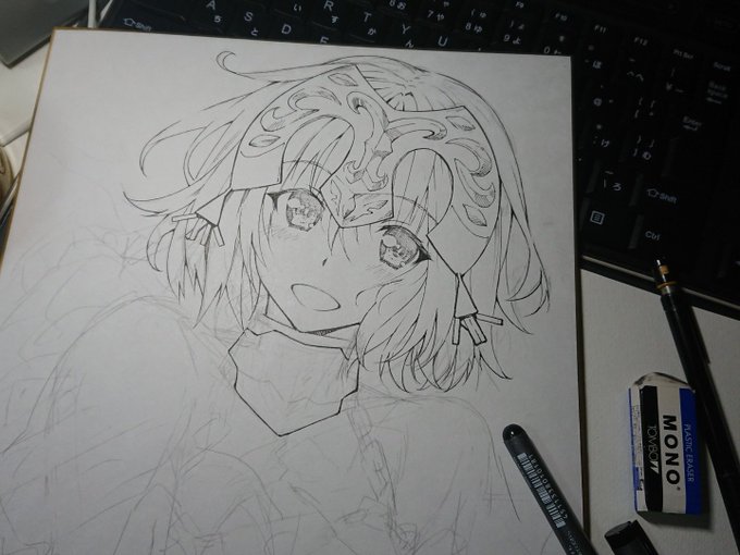 来月10日のサンクリ手描き色紙、たぶん8枚になると思います。今回は入札形式の取り置き対応いたします。告知は近々、よろしくご検討下さい。 