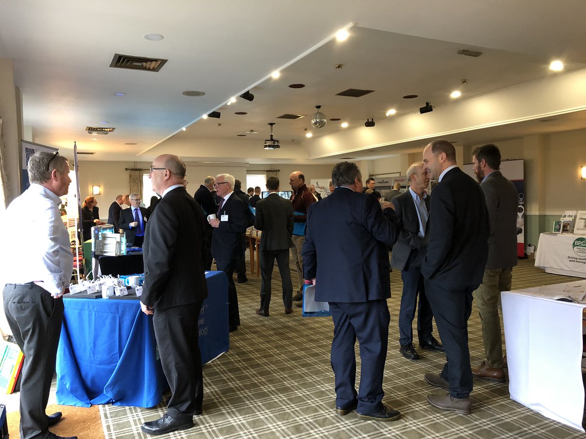 sofhtb78's tweet photo. Exhibition well underway at SOFHTS Pest Control conference @BristolGC #SOFHTPestControl19 #foodsafety #PestControl https://t.co/yR2tJyTycD