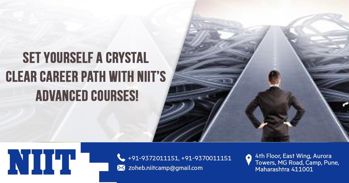 NIITPune's tweet photo. NIIT Pune provides with guaranteed placements to its students and helps the aspirants choose their career path to lead them to prosperous future.

Call us: +91-9372011151 ,+91-9370011151  
Website: https://t.co/ca9NTRVr5l

#Accounting #java #oracle #banking #Finance #NIITPune https://t.co/mrsePpUi5H