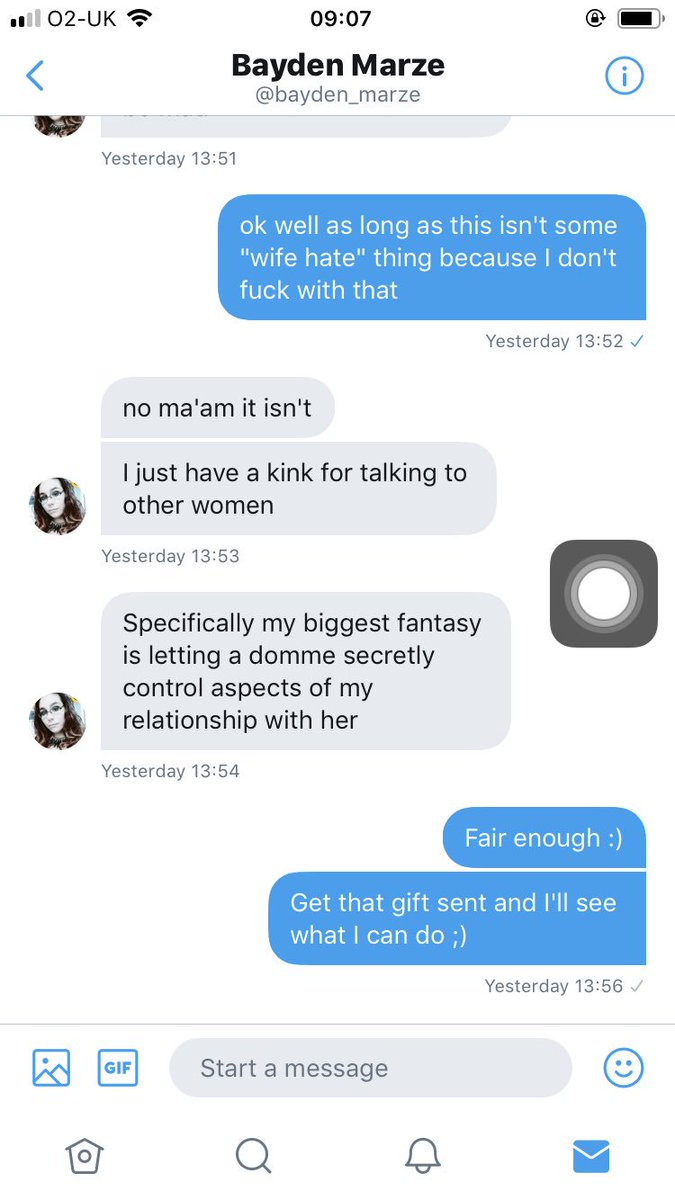 FindomTw's tweet photo. Ghosting sub: 

@bayden_marze 

 - courtesy of @DominaElectrus 

#FindomTW #Findom https://t.co/anfw8VxwQK