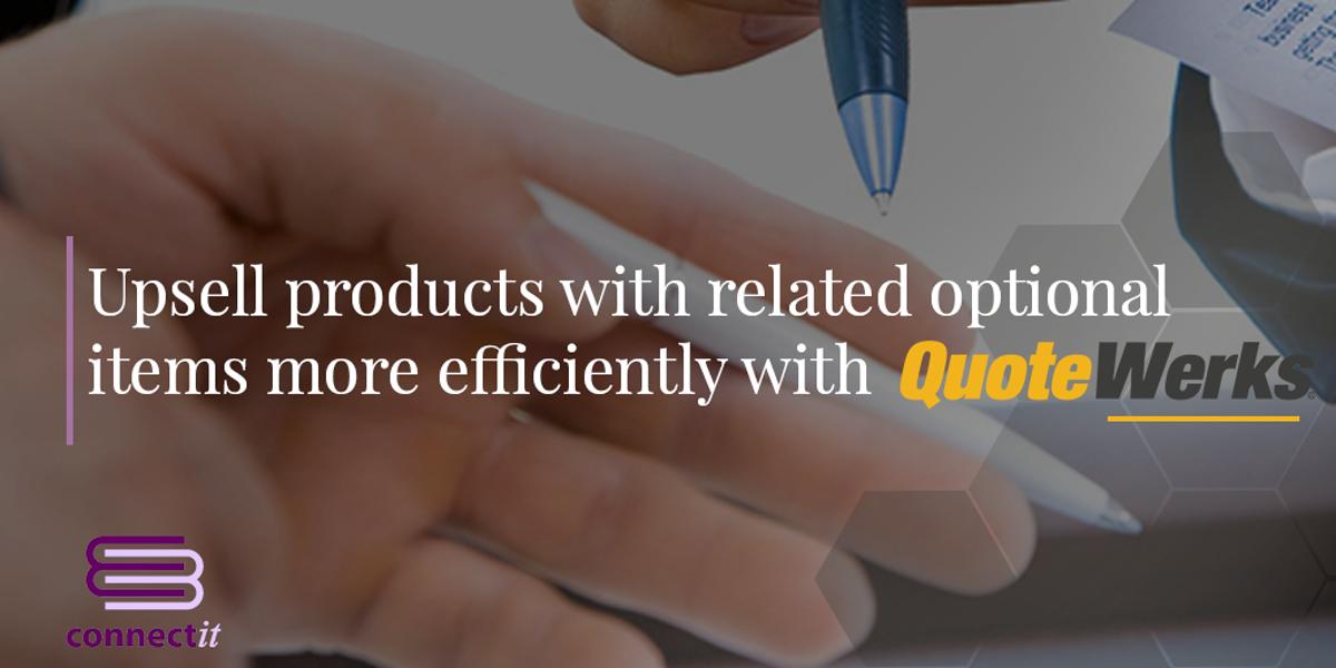 ITMicroscope's tweet image. QuoteWerks Optional Item Import add-on offers you an easy way to get a list of base product and related optional Items into the QuoteWerks database.

Click Here For More Information:
connectit-software.co.uk/bespoke-softwa…

#ITMicroscope #QuoteWerks #SoftwareApplications #TechSupport