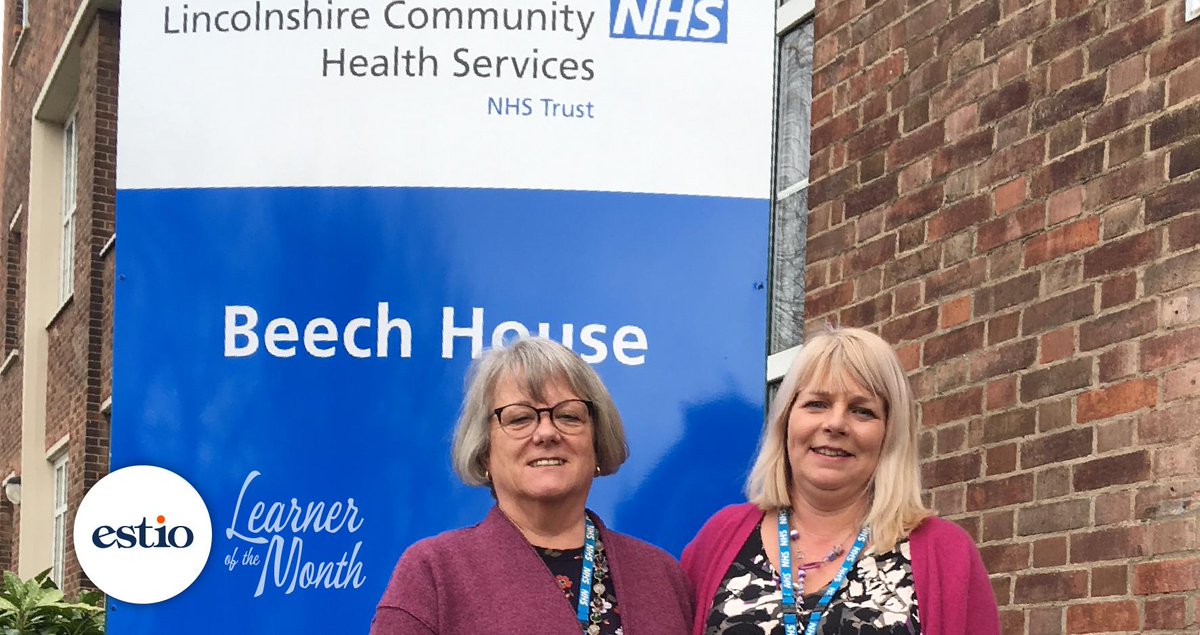 TrainingEstio's tweet photo. Learner of the Month this month is Sue Long who has been studying for her Level 4 #AssociateProjectManagerApprenticeship. Sue (left) has found that the #APM apprenticeship has given her more responsibility in her role. Read more: https://t.co/azpJbbbVQx #NHS #Lincolnshire https://t.co/Ig4mNRhYbG