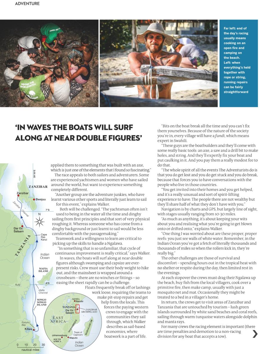 TheAdventurists's tweet photo. Great piece on the Kraken Cup in Yachting world. #KrakenCup @CupKraken https://t.co/8yYwToMqRD