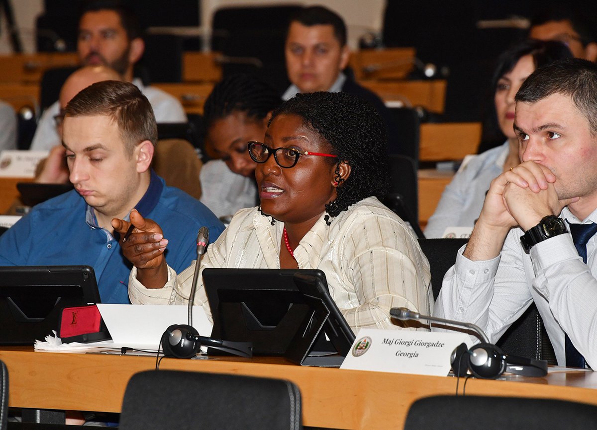 Marshall_Center's tweet image. Thank you VALRAC Innovation, LLC Founder Michelle Hughes for your presentation yesterday on #governance, #RuleofLaw, #institutionalbuilding in our Program on Countering Transnational Organized Crime   
📖: CTOC 19-06:  ow.ly/niKH30nGBgE 📷: ow.ly/ktp430nFViq