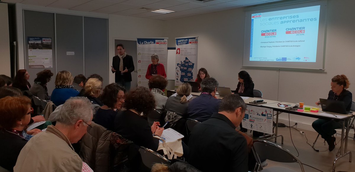 CHANTIERecole's tweet photo. Assises régionales des #EntreprisesSocialesApprenantes étape 6 : la Bretagne #CHANTIERécoleBreizh #IAE #ReformeIAE #FormPro #DémarcheQualité https://t.co/7zvaxw8C4c
