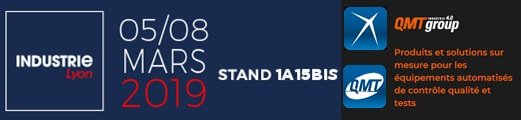 QMTGroup's tweet photo. Nous serons  sur le salon @Salon_GI pour représenter @QMTGroup (@SAPHIR SAS et @QUALIMATEST)

Nous vous attendons à partir de mardi 5 mars pour vous présenter nos solutions pour le contrôle qualité et les tests.
#SalonGlobalIndustrie #Industrie #Industrie40 #mesure #lyon https://t.co/nKNwgMmsUZ