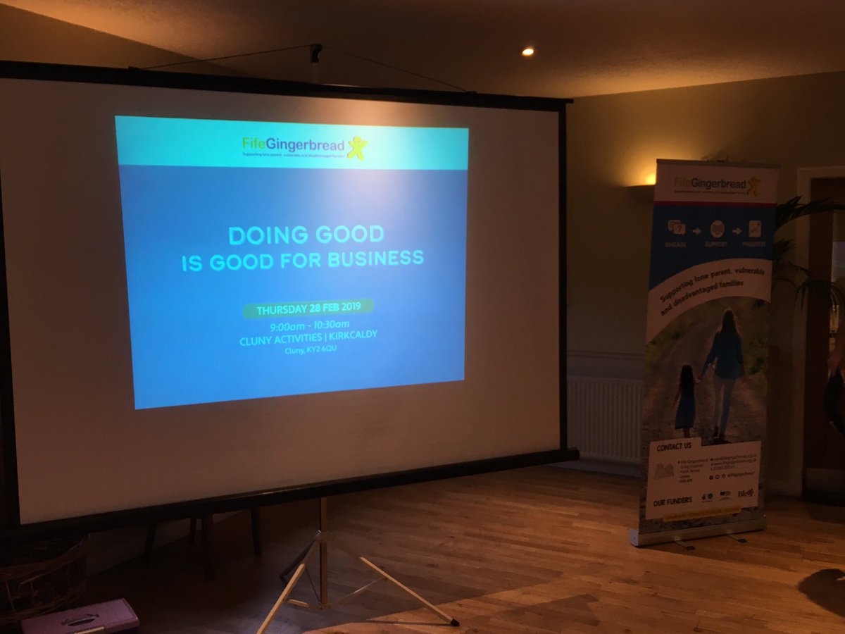 FifeGingerbread's tweet photo. Our very first corporate event is about to start! #doinggoodisgoodforbusiness https://t.co/nEYbdm46pu