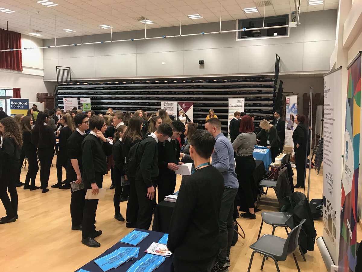 Rodillian_Ac's tweet photo. Outstanding careers fair for Year 9 organised by NCOP. Thank you to all those who have supported this tremendous event! #careers #NCOP https://t.co/xnumm81Sq7