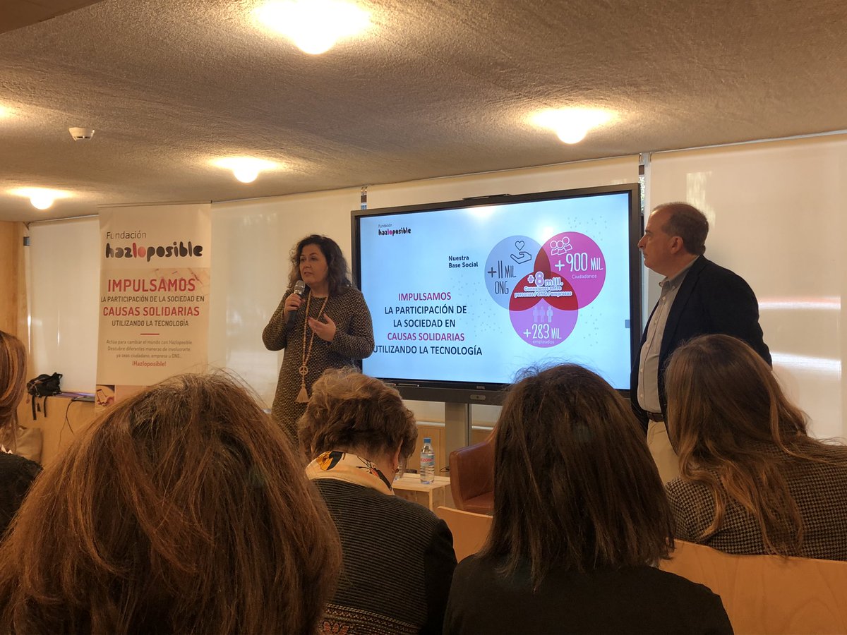 antoniollorsi's tweet photo. Que importante es la Alianza entre Empresas y ONGs para mejorar la sociedad. @Hazloposible impulsa la Red Talento . @laruecaas comprometida quiere estar https://t.co/81aUniXw7O