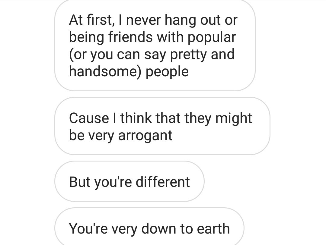 2. Dibilang sombongSalahkan mata sipit saya, tapi muka saya kalau diem emang serem. But guess what, so did everyone elseKita ga akan bisa senyum terus, tar dibilang gilaDan banyak pre-assumption kalau saya songong dan sombong, padahal diajak ngobrol aja belum