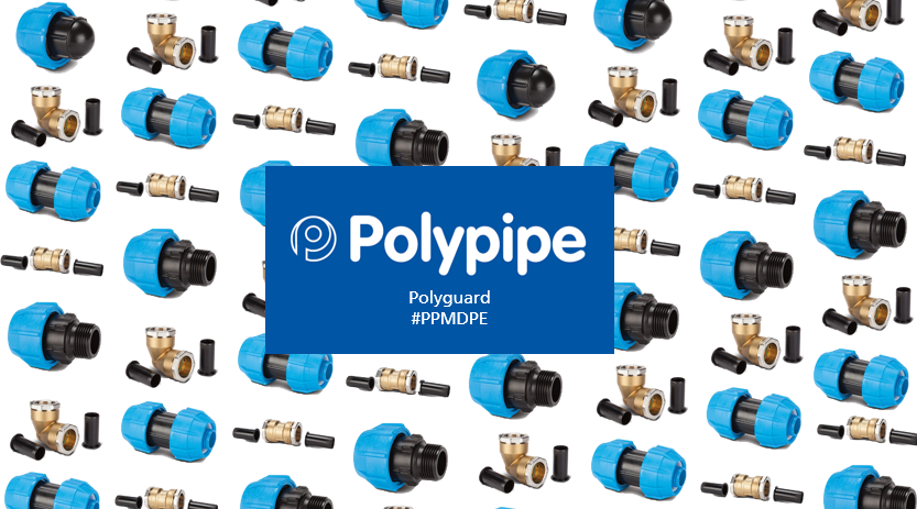 PolypipeTrade's tweet photo. Our #Polyguard range is suitable for the distribution of #potablewater in contaminated land. We have a whole range of fittings to go along side the #MDPE Polyguard #BarrierPipe, you can see the selection &amp; find a stockist here https://t.co/opr5QjrkEu     #PPMDPE https://t.co/NoWVE62oeU