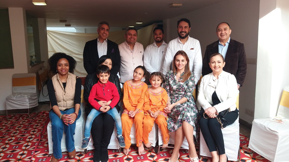 Este sábado 23 de febrero, la Embajada de Ecuador en la India organizó un almuerzo de confraternidad con la comunidad ecuatoriana en India