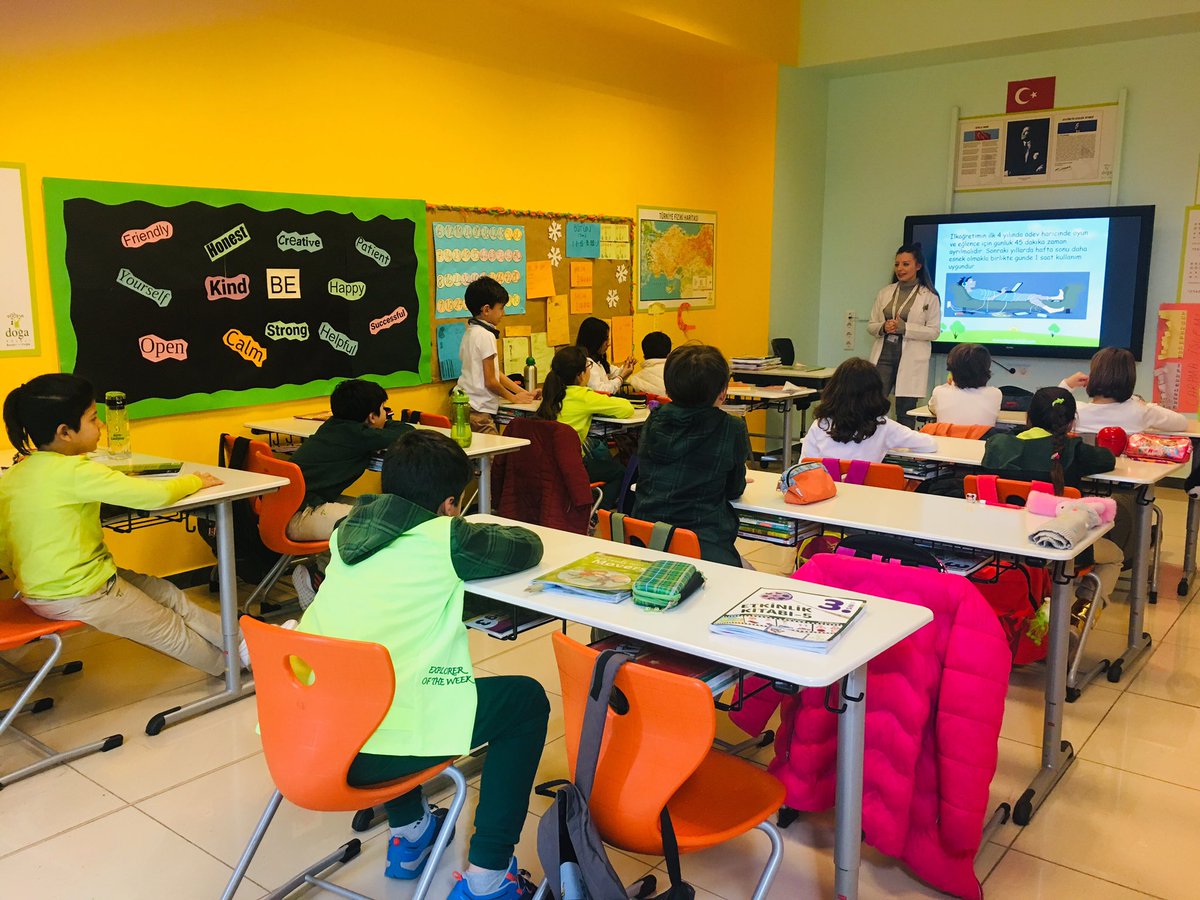 Öğrencilerimizin, teknolojik araç-gereçleri kullanırken bilinçli olmalarını sağlamak amacıyla “Teknoloji Bağımlılığı ve Teknolojinin Doğru Kullanımı” konusunda bilinçlendirme sunumu yaptık🍀 @doga_eskisehir @DamlaGuvenDG <a href="/EbruDemirkoz/">ebru.demirkoz</a> <a href="/DogaOkullari/">Doğa Koleji</a> <a href="/DogaAcademy/">Doğa Academy</a> @eskisehir_t