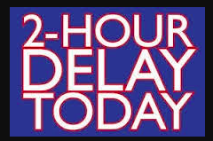 North Andover Public Schools will have a 2 Hour Delay today 2/28/19. I just got off the phone with DPW  &amp; more time is needed to clear roads, lots &amp; sidewalks. Drive Safe!