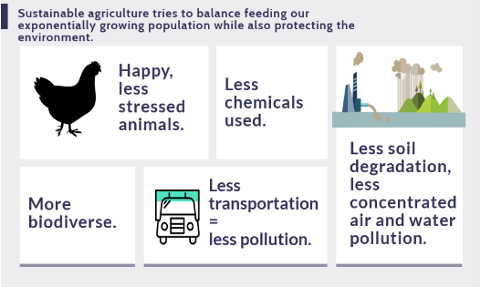 SustainableAg3's tweet photo. Vote with your fork! Buy from and support sustainable farmers! #chemicals #agriculture #cars #pollution #animals #biodiversity #SoilHealth #localfood #sustainable #environment #nature #ClimateAction #climatechange https://t.co/e4kad5FWg4