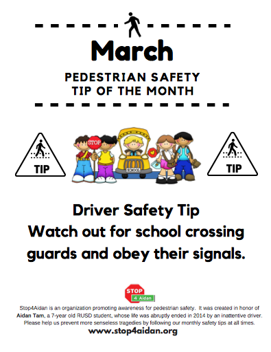 RascalPride's tweet photo. Driver Safety Tip: Keep an eye out for school crossing guards. #HelpKeepKidsSafe @Stop4Aidan @RowlandSchools https://t.co/DI7JCWaR58 https://t.co/UH6dKuUg7A