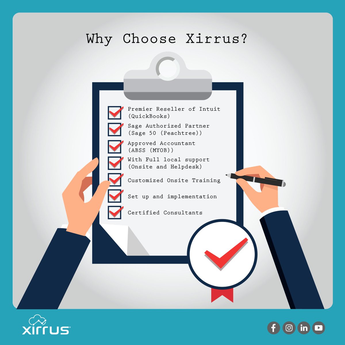 xirrusph's tweet photo. Are you looking for an Authorized Distributor of Accounting software here in the Philippines? We might be the one you are looking for. 

You may also check our website at https://t.co/MEj1EoF9Z3 or follow us in IG or FB to be updated in our free events and promos @xirrusph. https://t.co/yg5l835lcQ