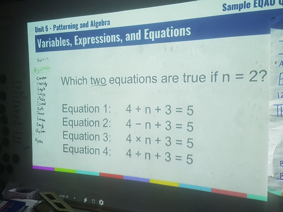 missKAR21's tweet photo. Using numbers and letters is fun when solving puzzles like this one, and when solving equations in the "one step algebra race game." @AllandaleKnight #quotes #algebra #mathisfun #mathiseverywhere #attitudeiseverything #positivemathmindset #hardworkandknowledgeisimportanttoo https://t.co/lXdRFRmVrr
