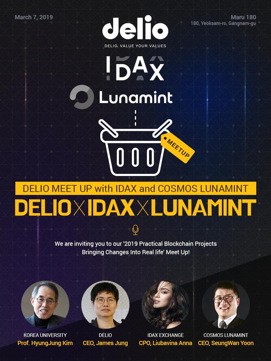 happydelio's tweet photo. “델리오 x 아이닥스 x 코스모스 루나민트” / Delio Meet Up with IDAX and Cosmos Lunamint on Mar 7th, 2019 at MARU 180 in Gangnam! #blockchain #croschain #delio #blockchainmeetup #idax #lunamint #블록체인 #크로스체인 #델리오 #델리오밋업 #아이닥스 #코스모스 #코스모스루나민트 https://t.co/KxdfNToxy7
