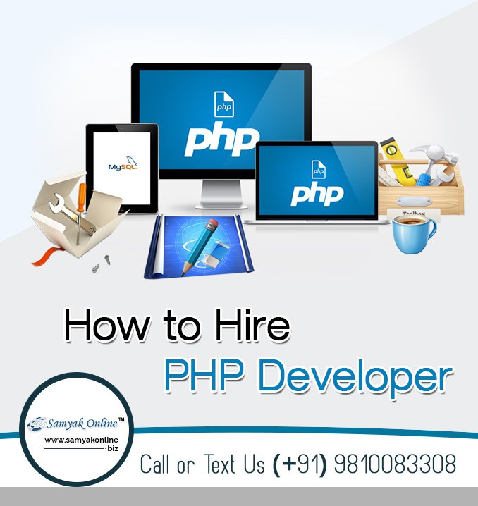 samyakcompany's tweet image. Hire dedicated #PhpDevelopers capable to deliver customized #PhpApplications to suit your specific business need.
Contact 9810083308 for more details at bit.ly/2T5MhMz
#HirePHPDevelopers #HirPhpApplications #HirePHP #PHP